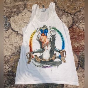 Electro Threads Lion King Rafiki Tank Top- Medium